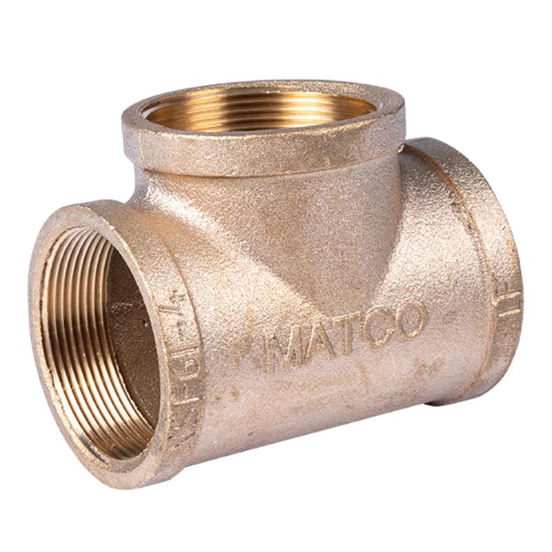 2" Lead Free Brass Tee