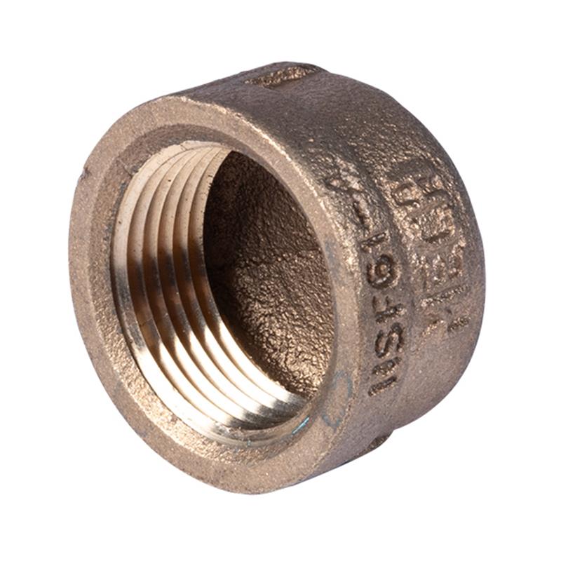 1" Lead Free Brass Cap