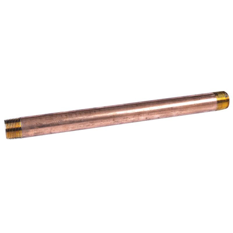 3/4" x 12" Lead Free Brass Nipple