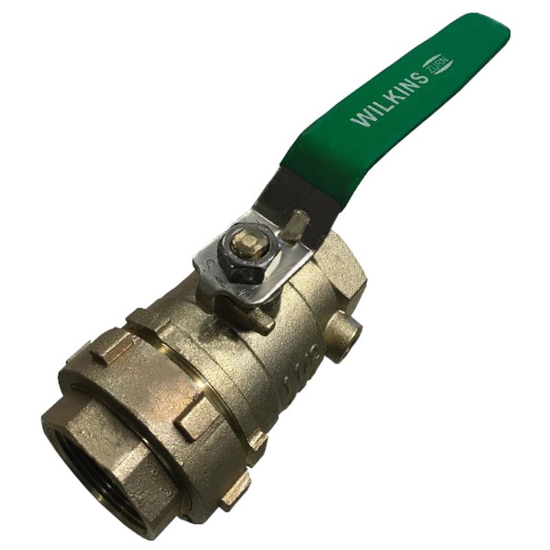 Wilkins 2" IPS Inlet Union Ball Valve