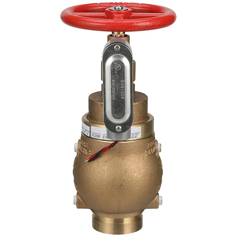 2.5 ZW4004 FIRE SPRKLER VALVE, GRV X GRV, W-SUPERVISORY SWITCH, ANGLE, Q CURVE
