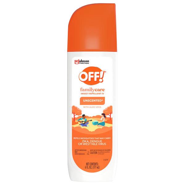 SC Johnson OFF! FamilyCare Insect Repellent IV (Unscented) 331348SCJ