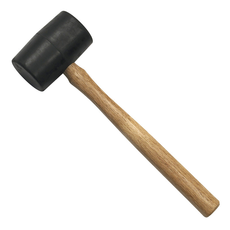GearWrench Rubber Mallet with Hickory Handle