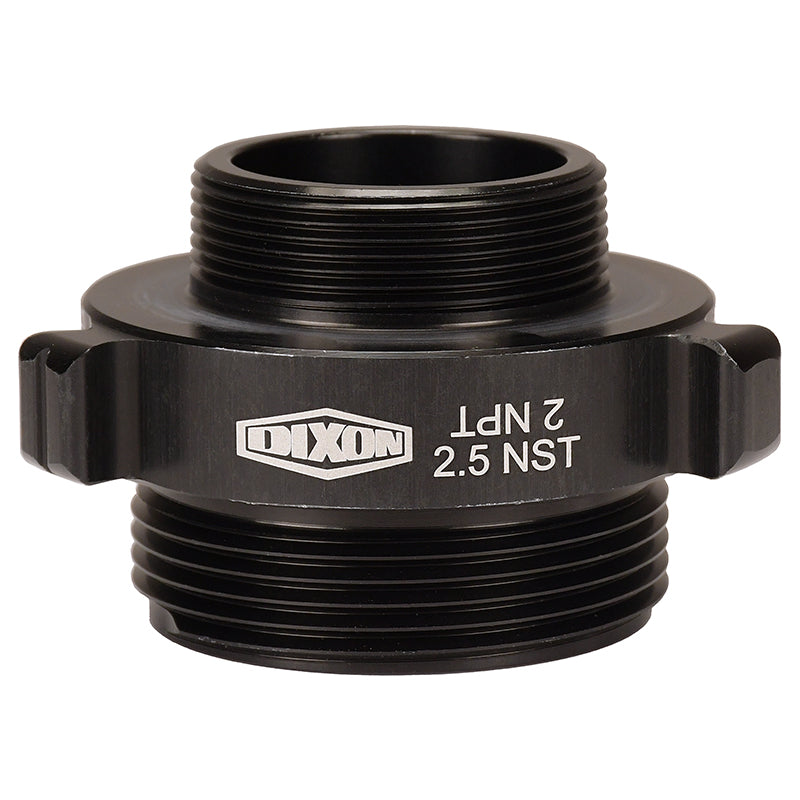 ADAPTOR 2 MNPT X 2.5 MNST HEX ALUMINUM