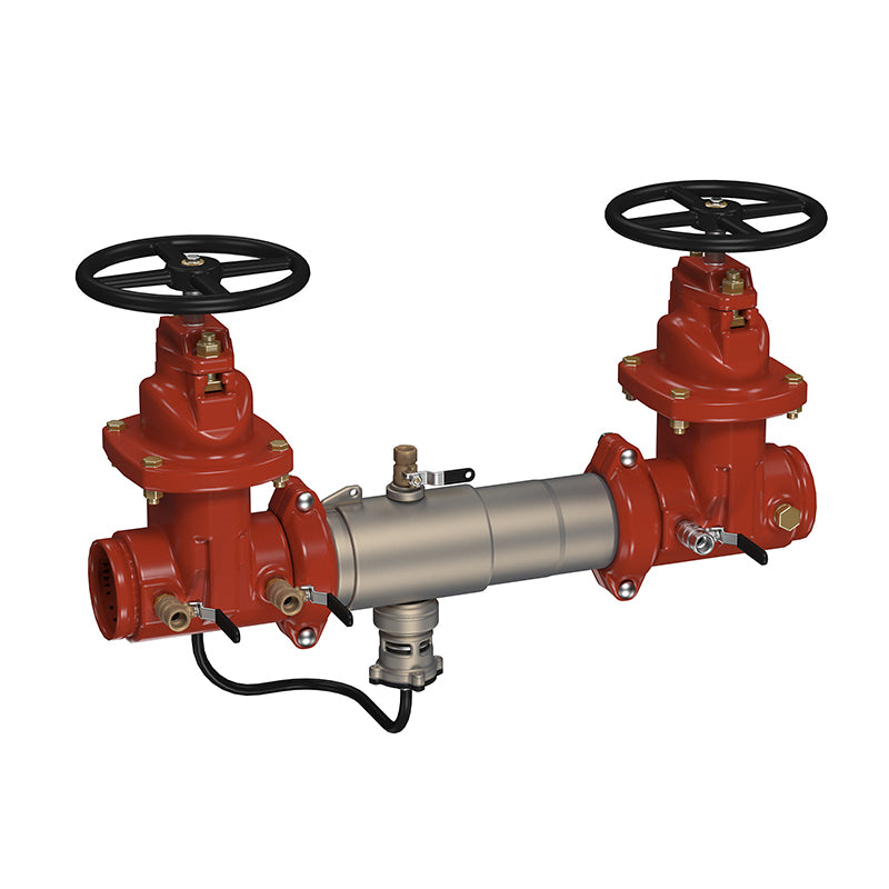 Ames® 8" C400-NRS-GXG Colt Reduced Pressure Zone Assembly, NRS Shutoff Valves, Grooved Inlet x Grooved Outlet, Link Check Modules