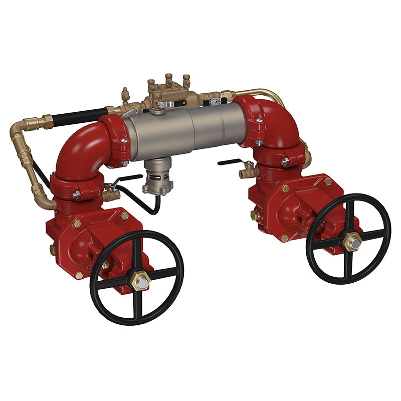 Ames® 6" C500N-OSY-LM Colt Reduced Pressure Detector Assembly, N Pattern, OSY Shutoff Valves, Link Check Modules, Less Meter