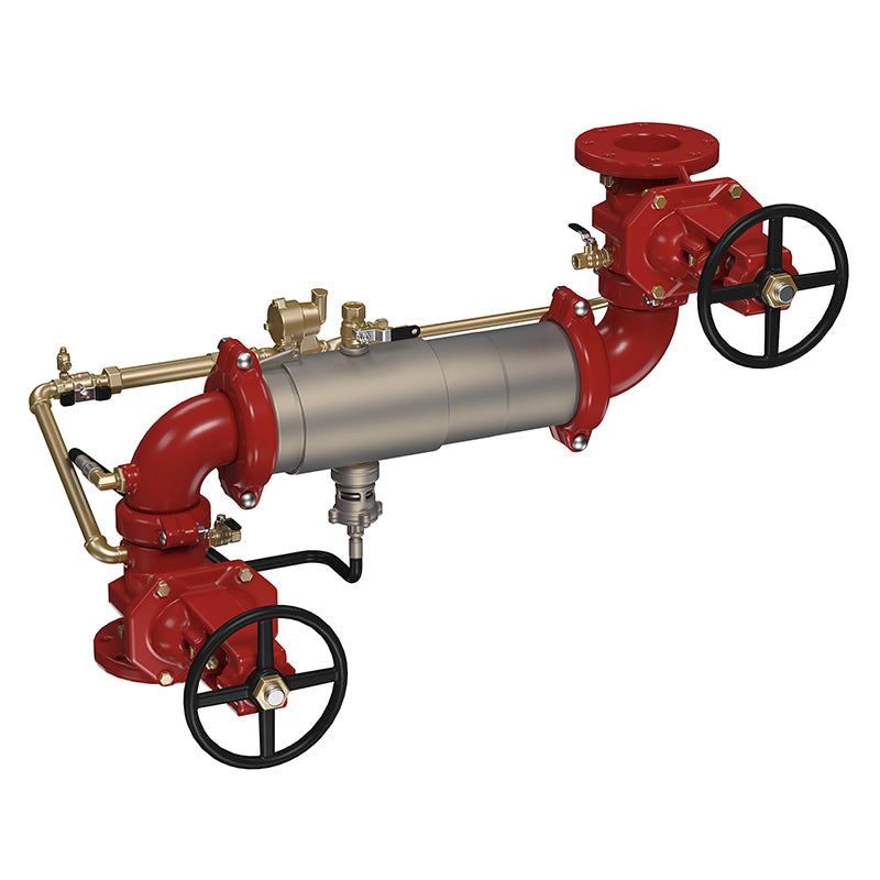 Ames® 6" M500Z-OSY-LM Maxim Reduced Pressure Detector Assembly, Z Pattern, OSY Shutoff Valves, Link Check Modules, Less Meter