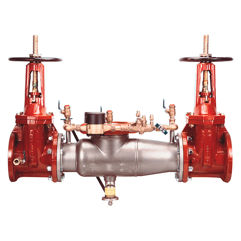 Watts® 2 1/2" 994RPDA-OSY-CFM Reduced Pressure Detector Assembly, Short Lay Length, OSY Shutoff, Cubic Feet Meter