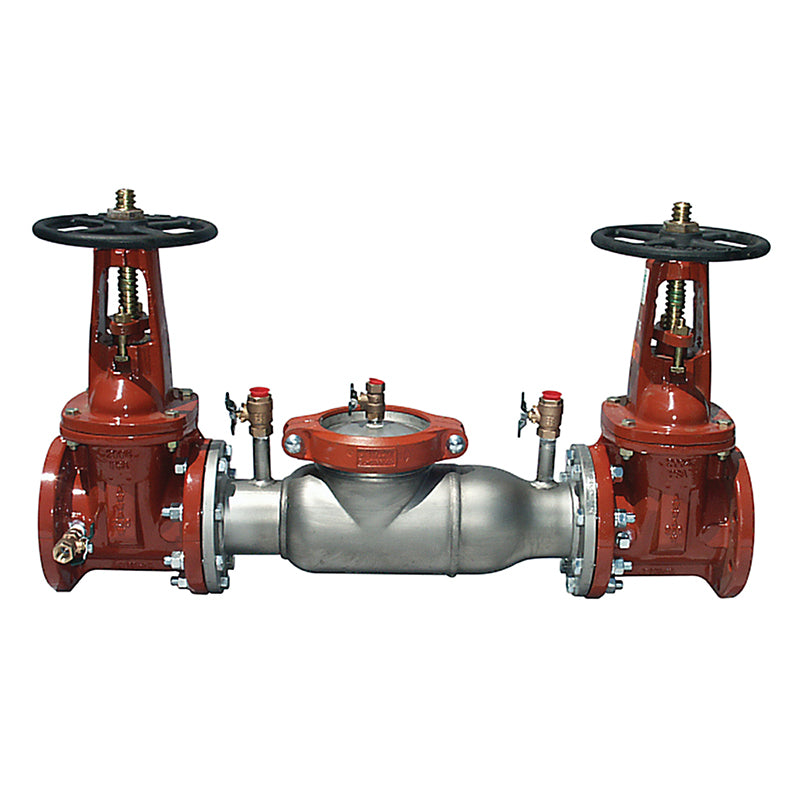 Watts 12" 774 Double Check Valve Assembly Backflow Preventer, Domestic OSY Shutoff, Short Lay Length