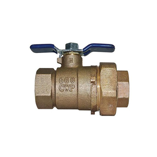 Febco LF622UF 1" IPS Union Ball Valve QT