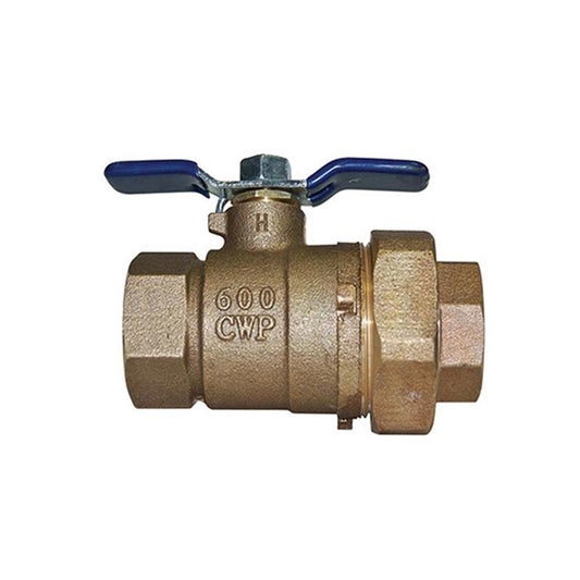 Febco LF622UF 1 1/2" IPS Union Ball Valve QT
