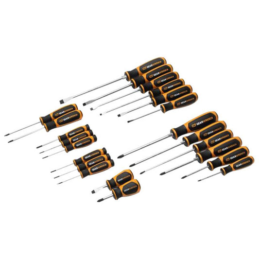 GearWrench® 22-Piece Phillips®/Slotted/Torx® Dual Material Screwdriver Set, 1/Each