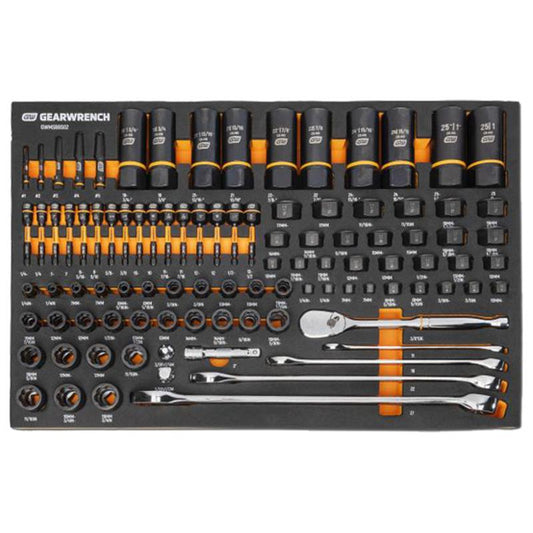 GearWrench® 97-Piece Drive Bolt Biter™ Mechanics Tool Set (1/4", 3/8", & 1/2"), 1/Each
