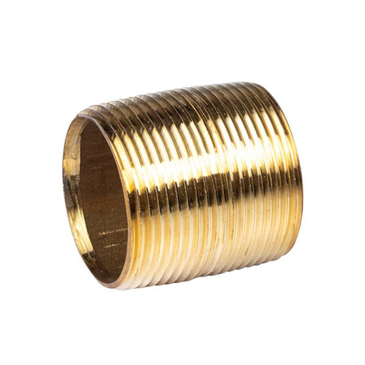1 1/4" x Close Lead Free Brass Nipple