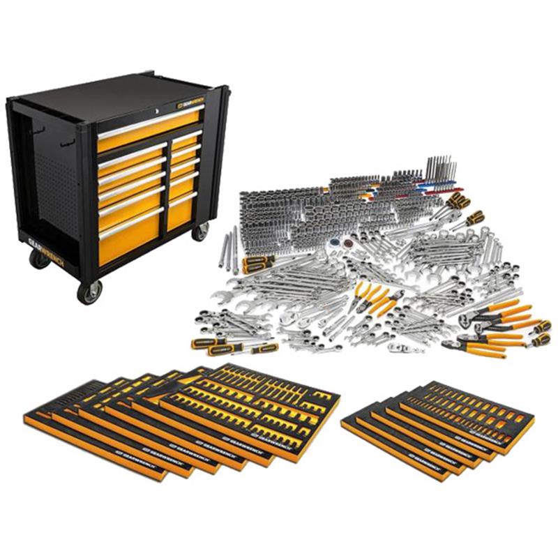 GearWrench® 614-Piece Megamod Master Mechanics Hand Tool Set, 1/Each