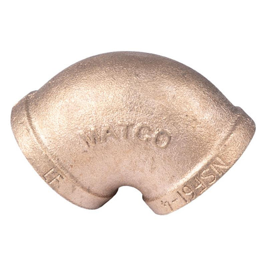 1 1/2" Lead Free 90 Degree Brass Elbow