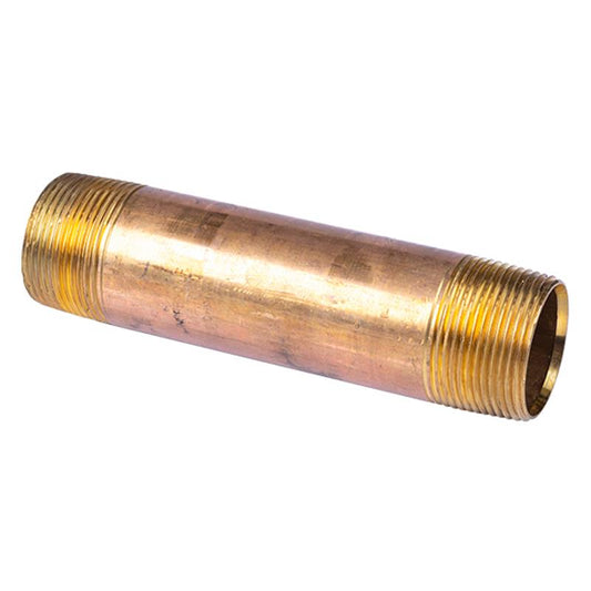 1 1/4" x 6" Lead Free Brass Nipple