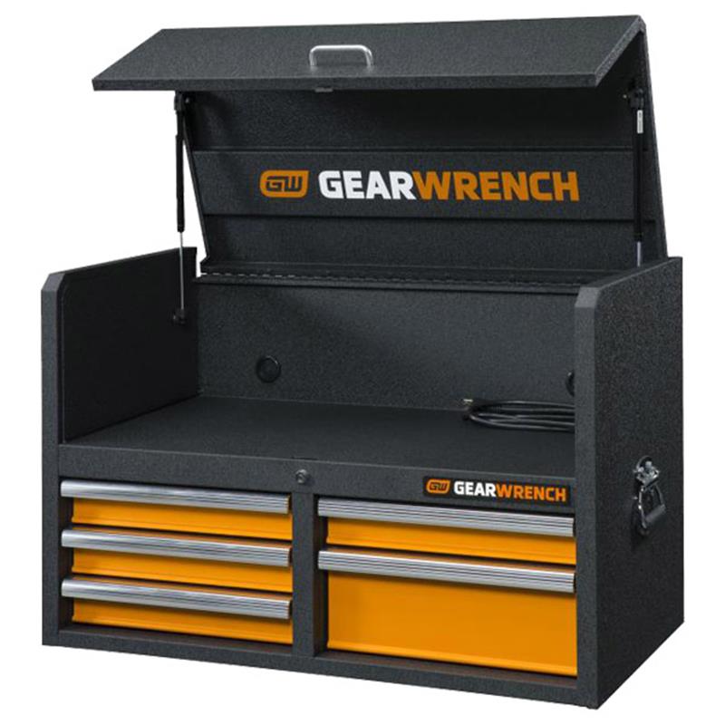 GearWrench® 5-Drawer GSX Series Tool Chest, 36", 1/Each