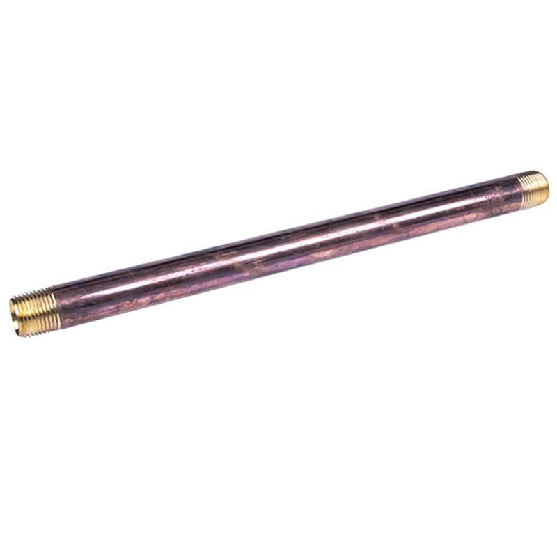 1/2" x 12" Lead Free Brass Nipple