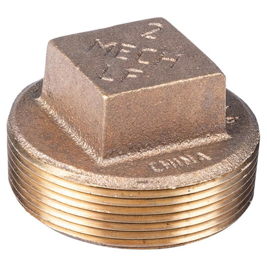 2" Lead Free Brass Plug