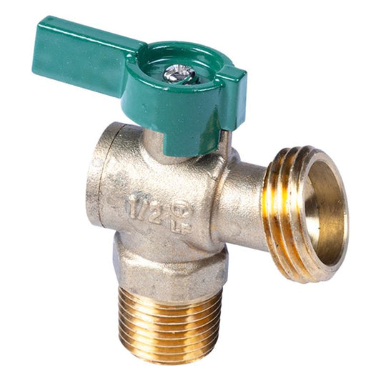 1/2" Lead Free Quarter Turn Boiler Drain