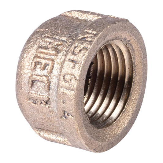 1/2" Lead Free Brass Cap