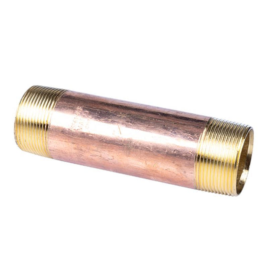 1 1/2" x 6" Lead Free Brass Nipple