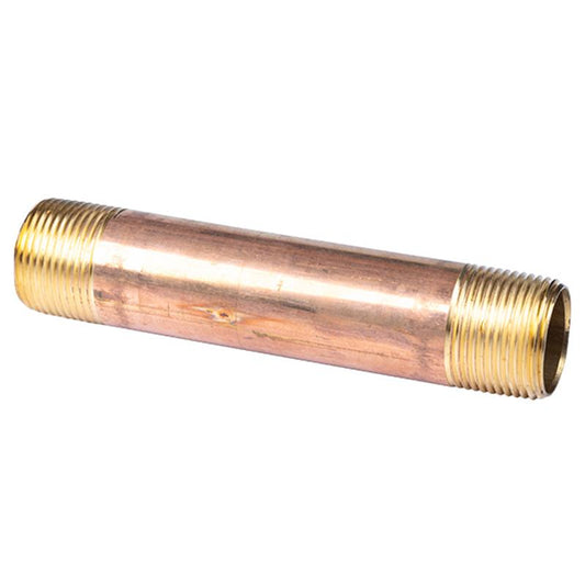 1" x 6" Lead Free Brass Nipple