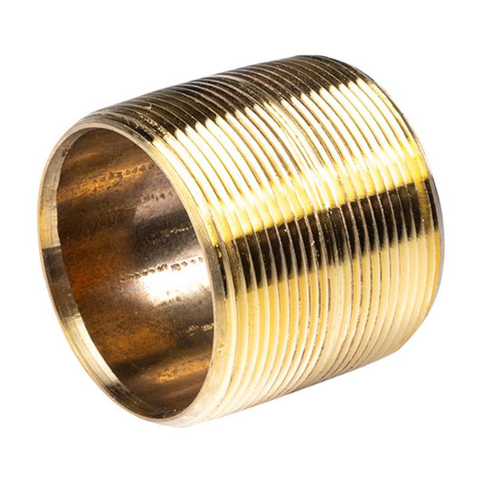 2" x Close Lead Free Brass Nipple