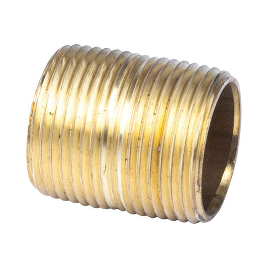 1" x Close Lead Free Brass Nipple