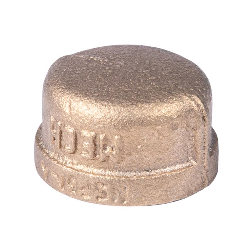 3/4" Lead Free Brass Cap