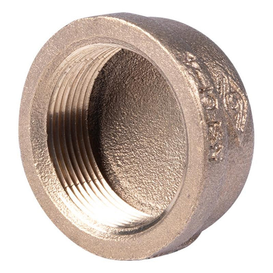 1 1/2" Lead Free Brass Cap