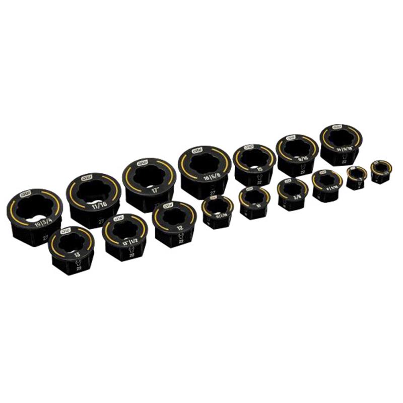 GearWrench® 16-Piece Bolt Biter™ Wrench Insert Set, SAE/Metric, 1/Each