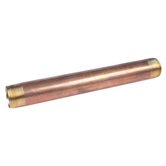 1 1/4" x 12" Lead Free Brass Nipple
