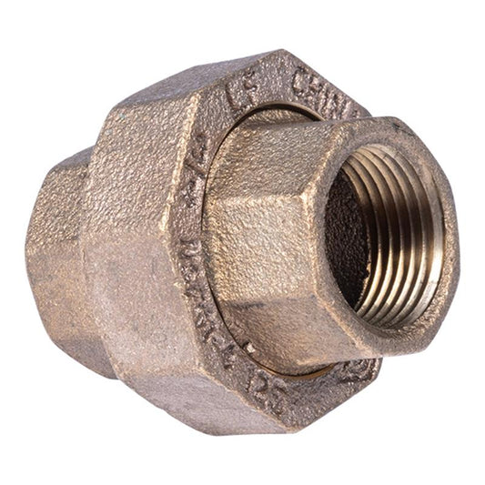 3/4" Lead Free Brass Union