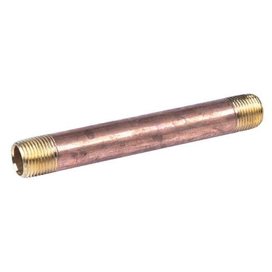 1/2" x 6" Lead Free Brass Nipple