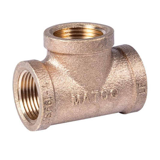3/4" Lead Free Brass Tee