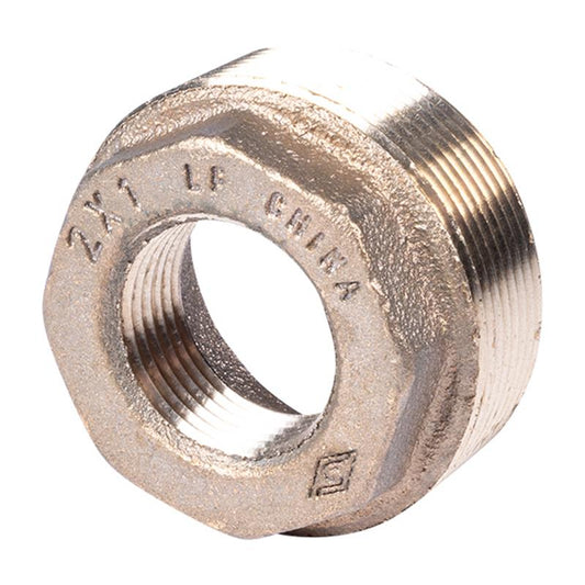 2" x 1" Lead Free Brass Bushing
