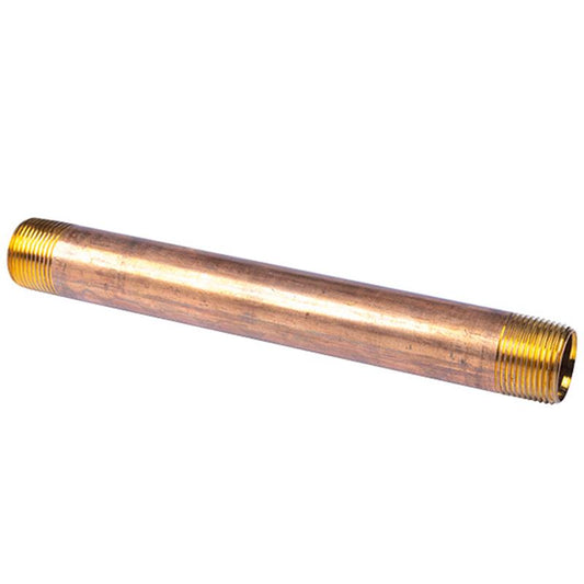1" x 10" Lead Free Brass Nipple