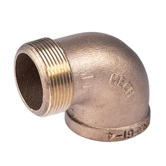 1 1/2" Lead Free 90 Degree Brass Street Elbow