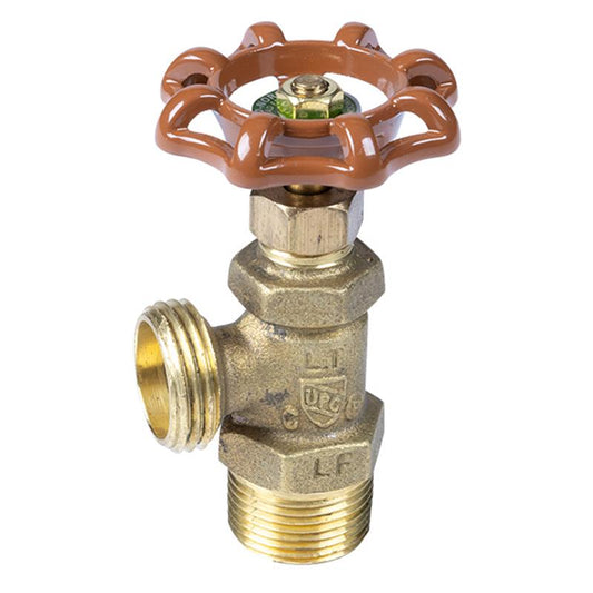 3/4" Lead Free Male Boiler Drain w/ Stuffing Box