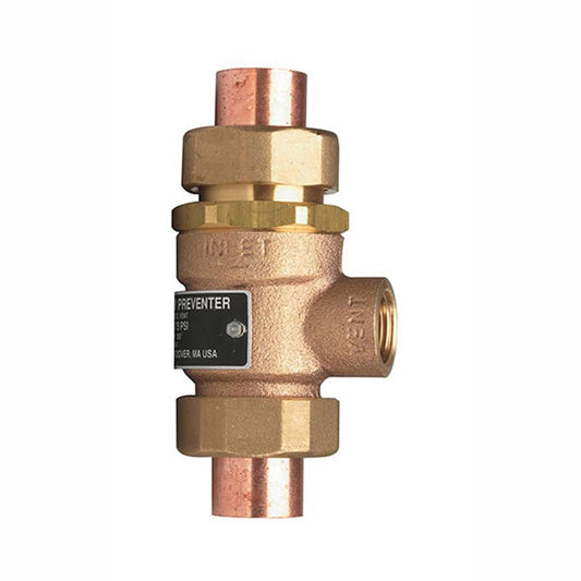 3/4" Watts 9DS-M2 Dual Check with Atmospheric Vent **Soldered Ends**