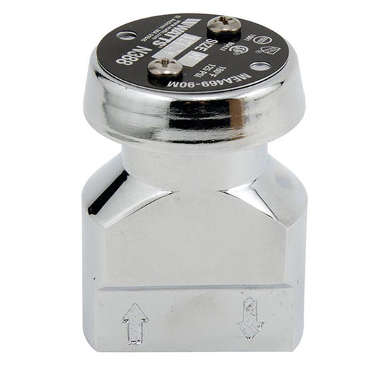 3/8" Watts LFN388-C Chrome Atmospheric Vacuum Breaker