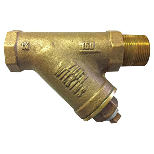 1 1/4" Wilkins Wye-Strainer