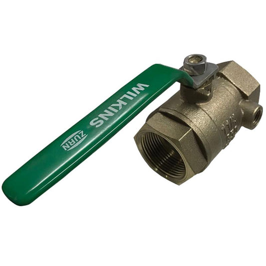 Wilkins 1 1/4" IPS Inlet Ball Valve
