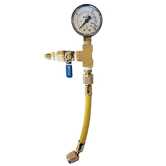 Line Pressure Gauge Setup
