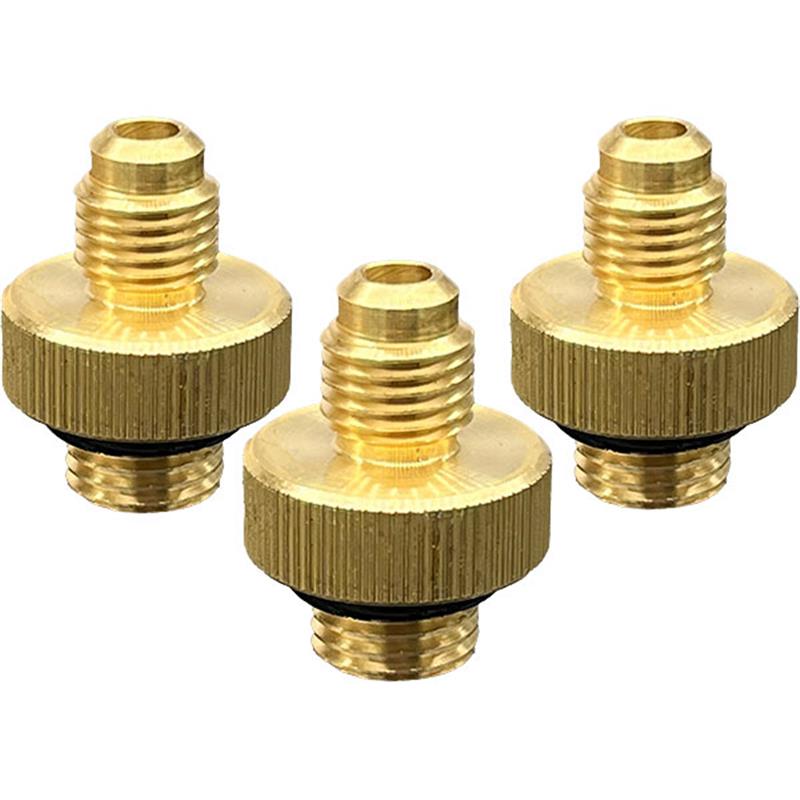 1/4" Brass Quick Connect Fittings (3)