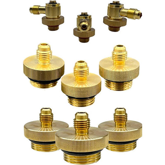 Quick Connect Brass Swivel Set w/o Holder (9)