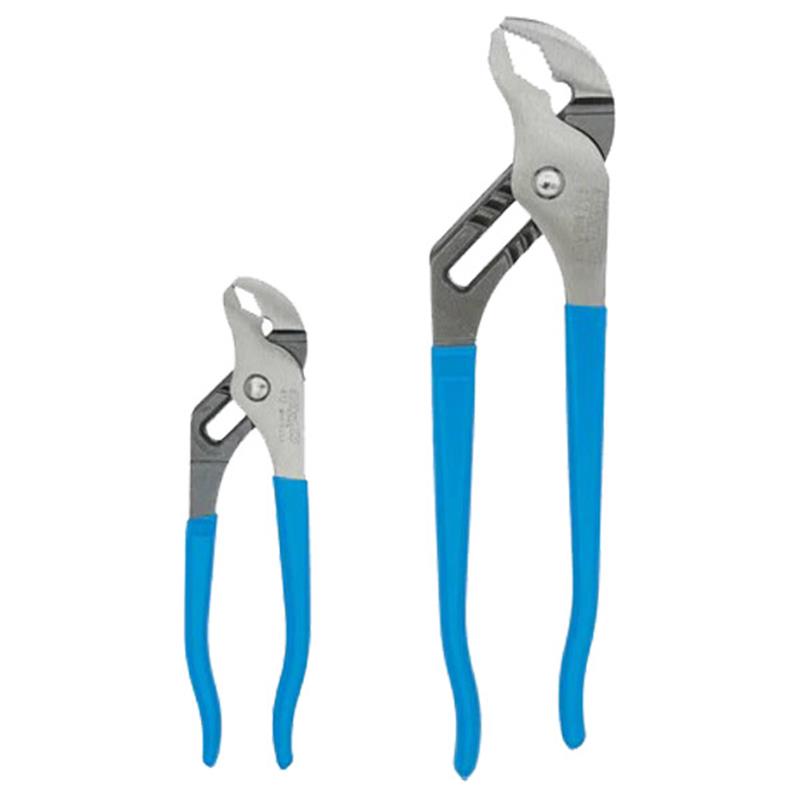 Channellock® VJ2 2 Piece Set V-Jaw Tongue & Groove Pliers (412 & 432), 1/Each