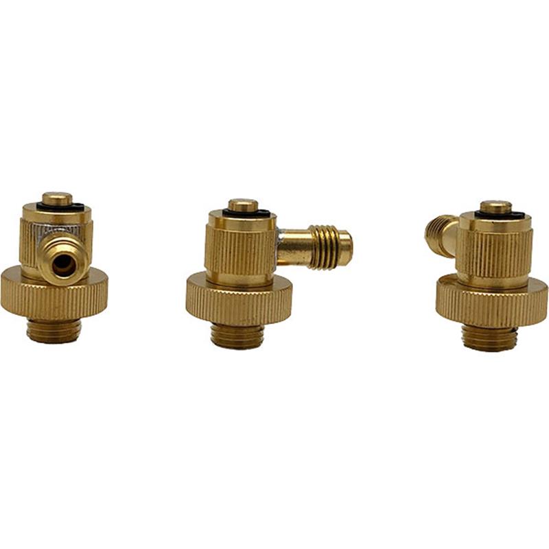 Quick Connect Brass 1/4" Swivel (3)